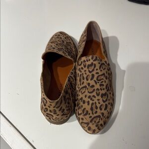 Lucky Brand leopard print loafer